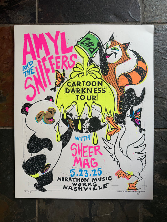 Amyl and the Sniffers at Marathon Music Works Poster 05/23/2025