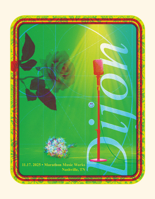 Dijon at Marathon Music Works Poster 11/17/2025
