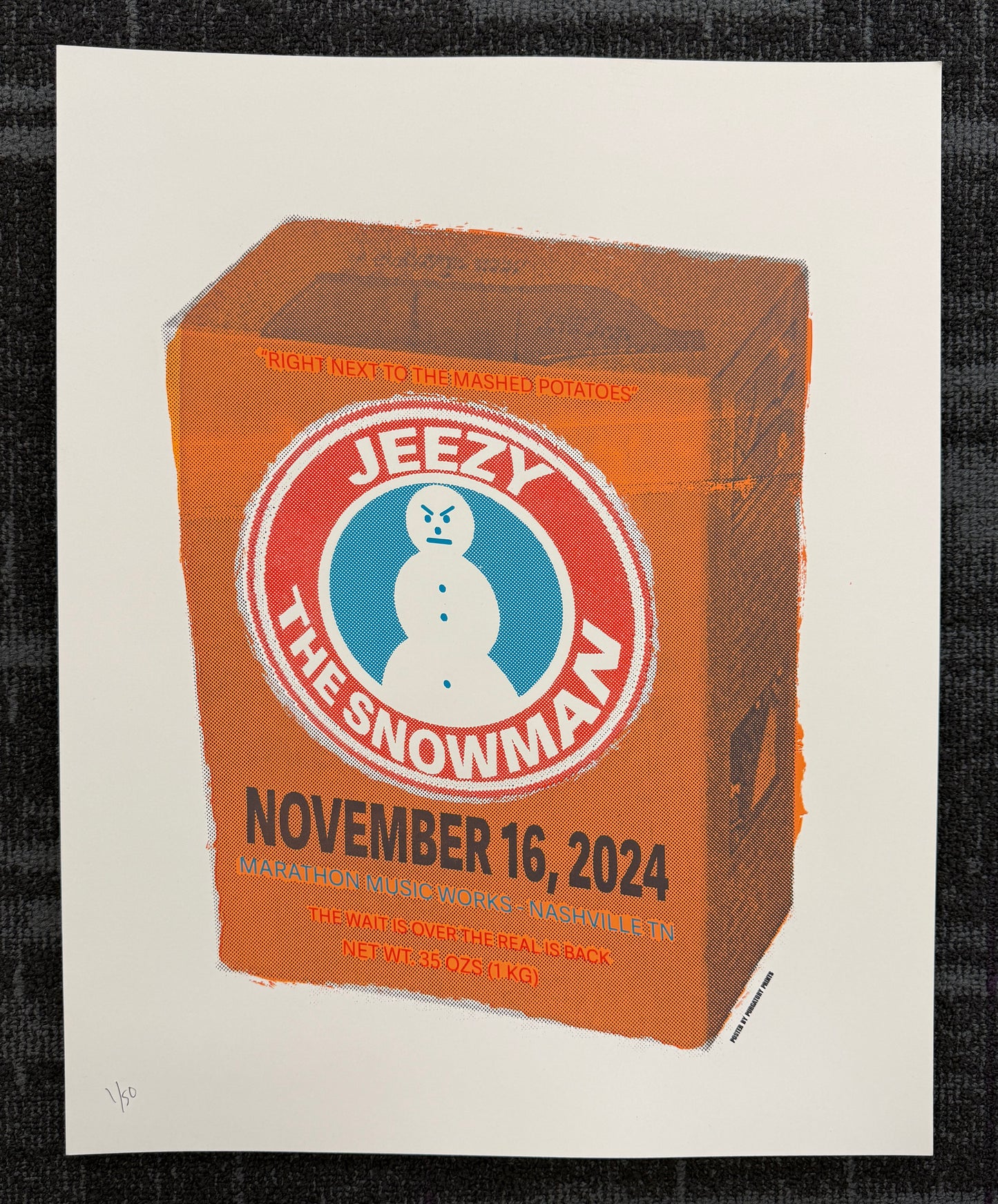 Jeezy at Marathon Music Works Poster 11/16/2024