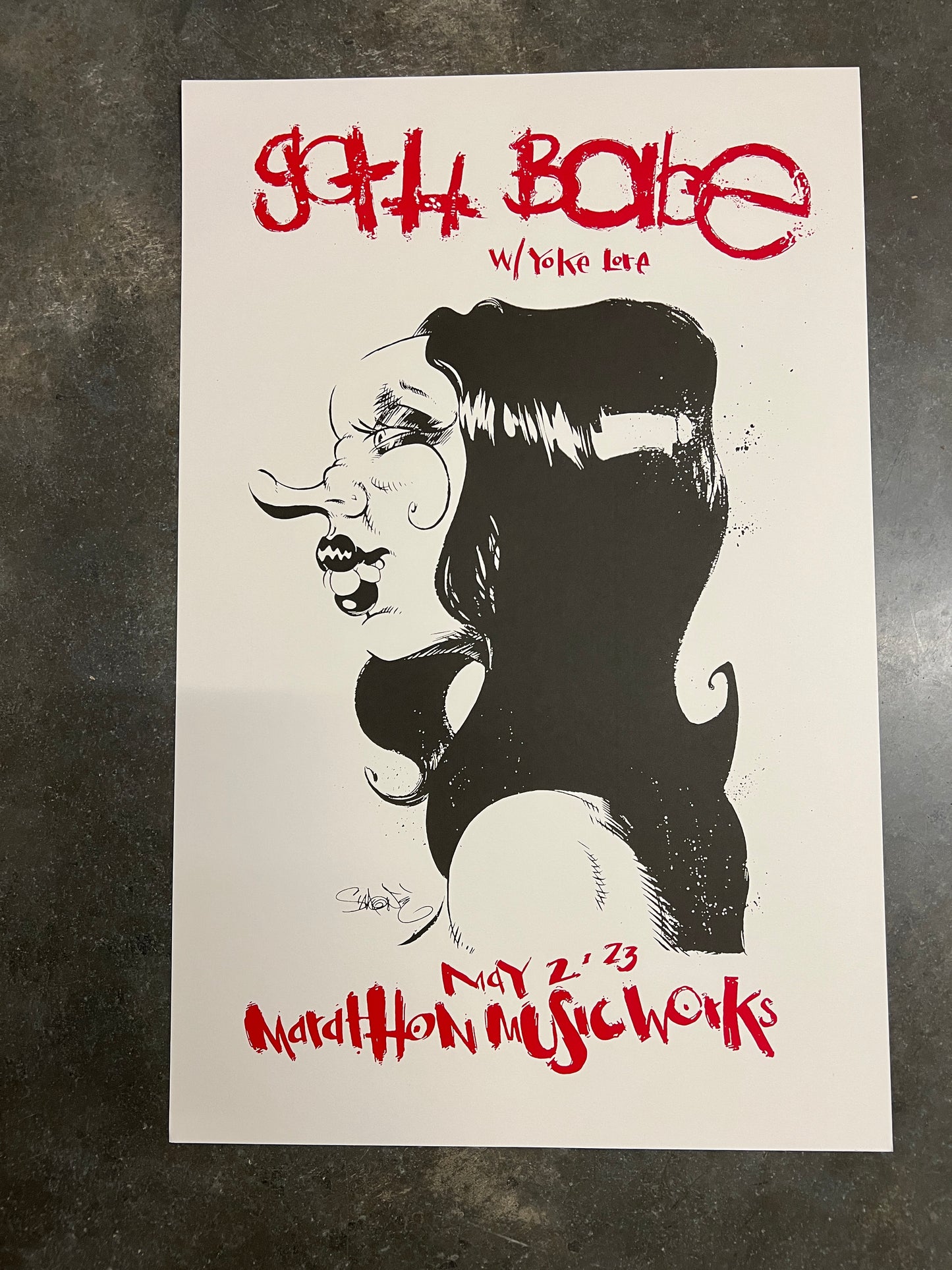 Goth Babe Poster