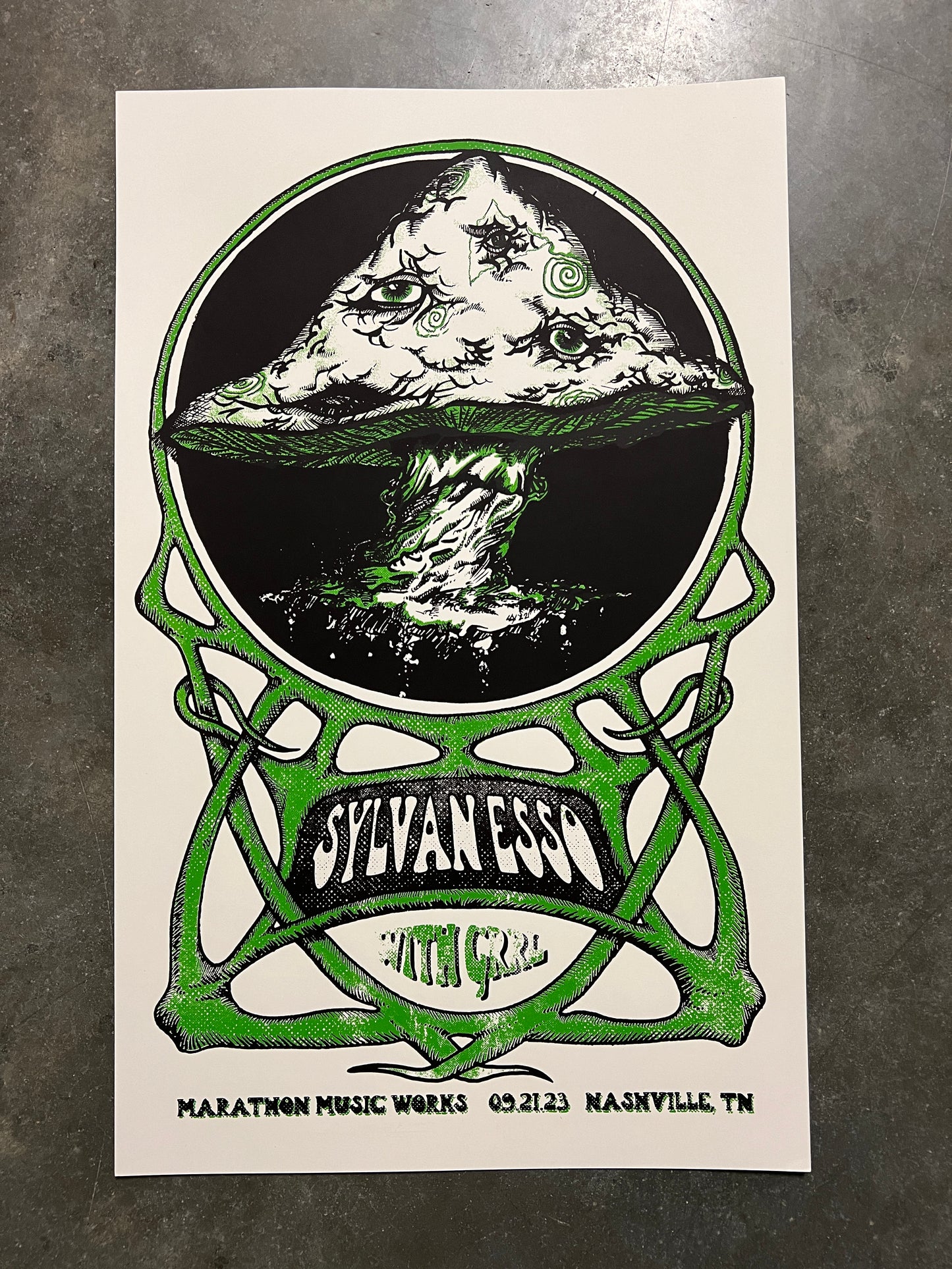 Sylvan Esso at Marathon Music Works Poster 9/21/2023