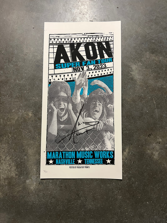 Akon Posters (Autographed)