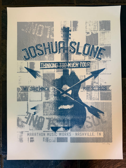 Joshua Slone at Marathon Music Works Poster 5/30/2026