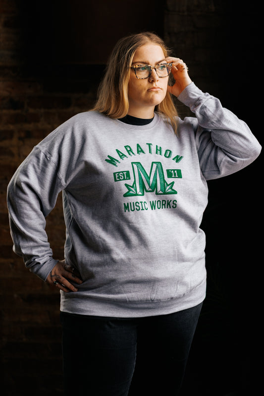 Marathon Logo Crewneck Sweatshirt