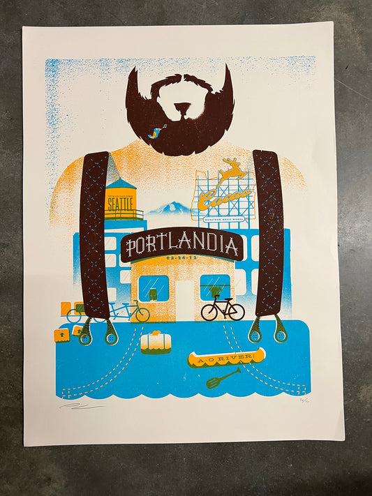 Portlandia Screen Print