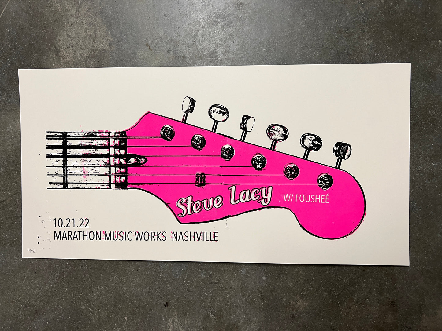 Steve Lacy Screen Print