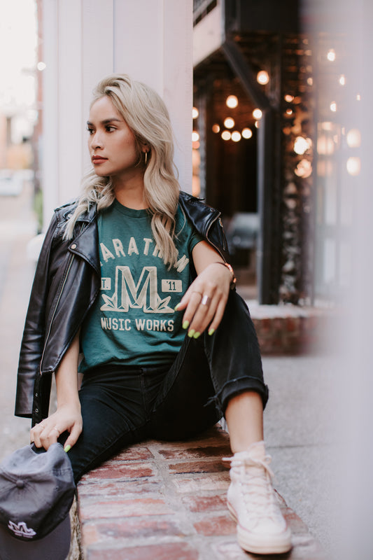 Green Logo Tee